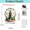2026 Produtos Novos Transfronteiriços Venda Quente de Natal Ornamentos Criativos Sazonais Artesanato de Acrílico 2D