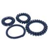 Pulseira grande, média e pequena, bobina de telefone preta, elástico de cabelo, elástico, corda para cabelo, loja de um real, dois reais, acessórios de cabelo, acessórios de cabeça