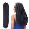 Peruca africana feminina europeia e americana, faixa de cabelo, trança grande, trança suja, rabo de cavalo, atacado de fábrica