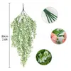 Estoque Transfronteiriço Simulação Jinzhong Verde Salgueiro Planta Rattan Artificial Flor Falsa Parede Pendurada Flor Trepadeira Pendente Plantas Decorativas para Casa