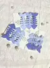 Pinza de estrella azul para el pelo femenina de verano clip lateral para flequillo pelo suelto en la frente clip de pico de pato sin costuras tocado pinza para el pelo venta al por mayor