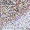 7*8mm Mariposa Arte de Uñas Diamante Arte de Uñas Diamante Adorno Rosa Forma Especial Punta Inferior Sinfonía Cristal K9 Joyería Al por Mayor