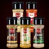 Condimento para Barbacoa Zibo Espolvoreado Cinco Especias Polvo de Comino Polvo de Chile Barbacoa Brochetas Fritas Salsa para Mojar Hogar Juego Completo