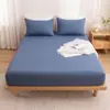 Capa de cama de cor sólida, amigável à pele, para colchão Simmons, capa protetora contra poeira, cama simples e dupla, Taiwan, atacado