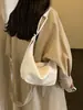 Bolso Retro Tipo Empanada para Mujer 2026 Nuevo Estilo Bolso de Hombro Individual de Gama Alta para Viajes Diarios Bolso Cruzado de Hombro de Moda Bolso Tote Grande