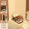 Puerta de Entrada de Casa de Alquiler Zapatero Estilo Estrecho Ahorrador de Espacio Hogar Multicapa Simple Estante Organizador de Almacenamiento de Zapatos