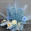 Flores para el camino de la boda flores para la mesa del hotel macetas bolas de flores decoración del escenario de la boda arte floral terminado