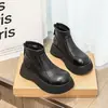 Botines Peludos de Suela Gruesa para Mujer 2026 Nuevo Otoño/Invierno Estilo Birkenstock con Plataforma Botines Chelsea Botas Martin Botas de Nieve Zapatos de Algodón