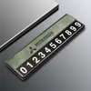 Adecuado para Mitsubishi Outlander Pajero Placa de Matrícula Placa de Estacionamiento Número de Teléfono del Coche Placa de Matrícula Móvil Decoración Interior