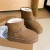 Botas de Neve com Salto Escondido Femininas 2026 Chegada Nova de Inverno Plus Veludo Espessado Casual Quente Sapatos de Algodão Tira de Fivela Nordeste Botas Curtas Femininas