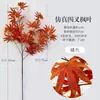 Atmosfera de outono folha de ginkgo realista videira decorativa folha de bordo cenário de vitrine de outono decoração arranjo de cena criação ambiental