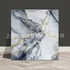 Comercio Exterior Transfronterizo Azulejo Imitación Mármol Más Vendido Papel Tapiz Autoadhesivo Fondo de Dormitorio Papel Tapiz Impermeable 30*30 Procesamiento