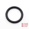 Bolsa de Cintura y Hombro de Plástico Anillo Hebilla Anillo Cerrado Hebilla Decorativa Anillo Circular Anillo para Manualidades Anillo para Atrapasueños de Boda