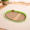 Cama de Bambú Hecha a Mano para Gatos, Fresca en Verano, Esterilla Tejida para Mascotas, Universal para Todas las Estaciones, Cama para Perros, Esterilla para Dormir de Mascotas, Superventas Transfronterizo