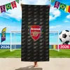 Toalha de Praia Evento Copa do Mundo 2026 Time de Futebol Manchester City Microfibra Decorativa Secagem Rápida Absorvente de Água Toalha de Praia Banho