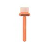 Cepillo Limpiador de Peines, Cepillo Limpiador Simple de Bolsa de Aire Hueca, Cepillo Limpiador Masajeador para Cabello Rizado, Herramienta de Limpieza, Garra Limpiadora de Peines