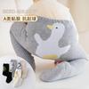 Leggings de otoño e invierno para bebés niñas, mallas gruesas con lijado, pantimedias infantiles de dibujos animados con trasero grande para niños, calcetines de bebé
