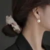 Pendientes de Perla de Plata de Ley 925, Lujo Accesible, Nuevo Estilo Popular 2026, Pendientes de Nicho, Pendientes de Mujer de Gama Alta