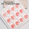 Shanqi cuentas rosas con cuentas hechas a mano aretes pulsera collar accesorios joyería DIY hecho a mano lindo conejo oso concha