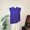 Zhi LiNuevo Estilo Chino Mariposa Hueca Textura Agrietada Camisa Pequeña Cuello Alto Top Sentido del Diseño 26 Verano Nuevo Estilo Estilo Nacional