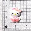 Acessórios de Resina Desenho Animado DIY Saia Miau Joias Grampo de Cabelo Feito à Mão Chaveiro Capa de Celular Ímã de Geladeira Material