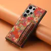 Funda para Teléfono Móvil Adecuada para Samsung S26Ultra, Funda Protectora de Cuero con Diseño de Tótem Trasero para Samsung S25Plus