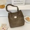 510162 Bolsa de Ombro de Lona Pequena Floral em Veludo 2025 Fecho Magnético Bolsa de Trabalho Bolsa de Lona de Grande Capacidade