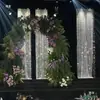 Cortina de Lentejuelas Doradas y Plateadas para Boda Fondo de Boda Gasa Encriptada Mantel Escama de Pez Fantasma Tejido Decorativo