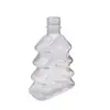Árvore de Natal Plana Vidro Transparente Frasco de Aromaterapia de Seda 100ml200ml Frasco de Óleo Essencial de Perfume Arranjo de Flores Vaso Pequeno