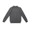 Yutang "Mezcla de Modal y Nylon" Simple Cuello Alto Básico Ropa Interior de Punto Otoño Invierno Suéter de Manga Larga