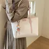 Bolsa Tote de Grande Capacidade para Mulheres 2026 Nova Moda Bolsa de Mão Bolsa de Ombro Casual Versátil Bolsa para Estudante Aula Trabalho