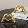 Adornos de Resina con Gesto de Amor, Decoraciones Románticas de Confesión, Adornos de Escritorio para Pareja en Casa, Regalos de San Valentín y Cumpleaños