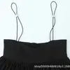 Comercio Exterior Transfronterizo Ropa de Mujer 2026 Nuevo Estilo Europeo y Americano Moda Top con Correa de Hebilla Forma de Globo 5584228