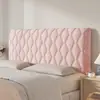 Funda de cama de tela con todo incluido, estilo europeo moderno y sencillo, suave, con respaldo curvo y protección contra el polvo.