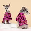 Comercio exterior nuevo ropa de dos patas con estampado de leopardo para perro ropa para mascotas pequeñas y medianas oso bomei koji oso teddy venta al por mayor