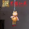 Lindo Colgante de Calabaza Cabeza de Ajo Sándalo Amarillo Chica Arte Ming Xian Yuan Muñeco de Dibujos Animados Creativo Colgante para Teléfono Móvil Decoración de Bolso