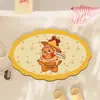 Alfombrilla de Piso de Tierra de Diatomeas de Dibujos Animados, Alfombrilla Absorbente de Agua Antideslizante para Baño, Alfombrilla Decorativa Linda para la Entrada del Baño, Disponible para Dropshipping