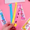 Regla de Jirafa de Dibujos Animados Linda al por Mayor Regla de 15 cm Premios para Estudiantes de Primaria Día del Niño Pequeño Regalo Papelería