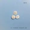 Botones de Concha Natural Blanca y Negra de Nácar de Agua Dulce para Pantalones Casuales, Abrigos de Lana, Ropa y Botones de Camisa al por Mayor y al por Menor