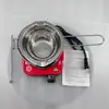 Kit para Hacer Velas - Versión Roja - Juego Completo con Fundidor Recipiente Resistente al Agua para Derretir Kit Fundidor de Cera Remover