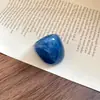 Anillo Minimalista de Moda Redondo con Degradado de Resina, Anillo Único y Versátil para el Dedo Índice, Joyería de Lujo Ligero de Gama Alta al por Mayor