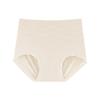 # W6001 # Bragas Lisas de Modal de Cintura Alta con Control de Abdomen, Levantamiento de Glúteos, Entrepierna de Ácido Poliláctico, Ropa Interior para Mujer Tallas Grandes