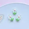 Accesorios para Joyería DIY Cinta de Tela Cuadros Adornos Moños Flores Dibujos Animados Hebilla de Zapato de Madera Materiales de Decoración