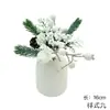 Decorações de Natal Personalizadas de Fábrica Flores de Natal Artesanato Galhos de Pinheiro Pinhas Palitos Enfeites de Natal Buquês