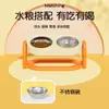 Tigela Dupla Ajustável de Aço Inoxidável para Animais de Estimação Tigela para Gatos Tigela para Alimentação de Gatos Tigela para Cães Inclinável Utensílios Grandes para Comida de Animais de Estimação # #