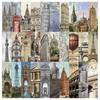 30 Marcapáginas de Arquitectura Mundial Retro Europeo y Americano Libros de Lectura para Estudiantes Regalos Conmemorativos de Graduación Tarjetas Culturales y Creativas