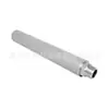 Elemento de Filtro Sinterizado de Polvo de Acero Inoxidable 40*300 G3/4 Rosca Externa Elemento de Filtro Sinterizado de Metal Varilla de Filtro Sinterizada