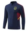Conjunto de Uniforme de Entrenamiento de Fútbol para Otoño e Invierno para Hombre, Uniforme de Equipo de Competición Estampado de Manga Larga, Uniforme de Apariencia, Chaqueta Informal