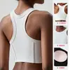 Chica Hot Americana Tirantes Ropa de Yoga Chaleco Deportivo Verano Mujer Estilo Corto Se Puede Usar Afuera Sin Mangas Espalda Fitness