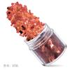 Cross-border Golden Nail Art Set 12 Cores Nail Art Sequins Glitter Pó Gradiente Sequins Laser Pó
